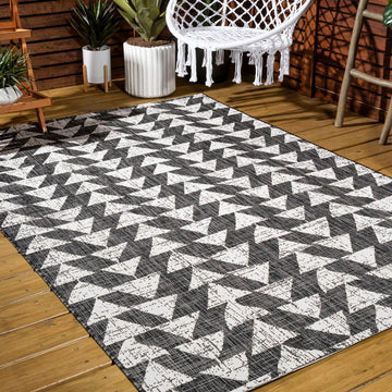 Andratx Modern Tribal Geometric Indoor/outdoor Area Rug